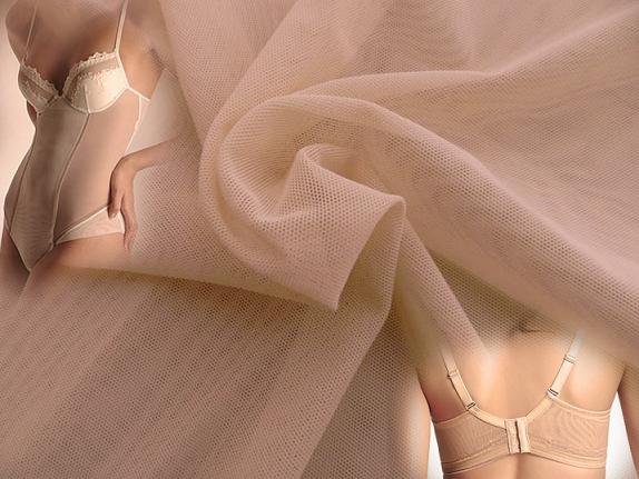 Micro Nylon Spandex Underwear Mesh Fabric 
